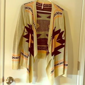 Aztec cardigan